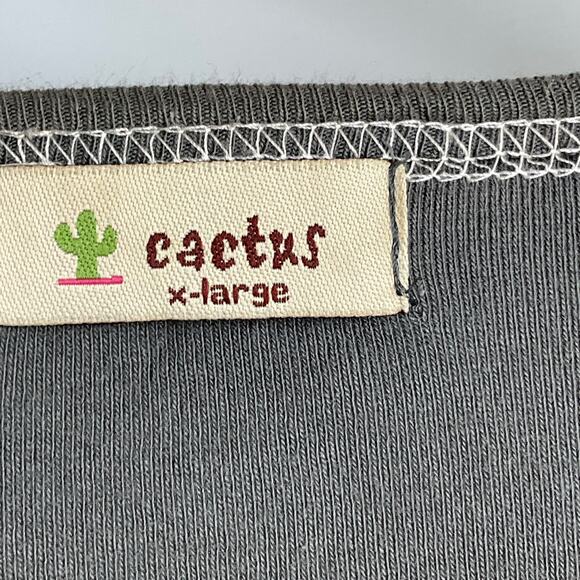 CACTUS Vintage 90s Y2K Top Whymsigoth Fairy Paris La Maison Art XL Made in USA - Picture 5 of 9